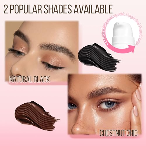 Lashview Eyebrow Tint Kit - 6-Week Long-Lasting Brow Color