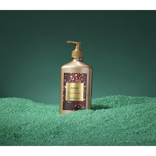 AHAVA Beyond Boundaries Mineral Body Lotion (Limited Edition) - Daily Moisturizing & Hydrating Body Lotion with Osmoter, Exclusive blend of Dead Sea Minerals & Nourishing Botanical Extracts, 17 Fl.Oz
