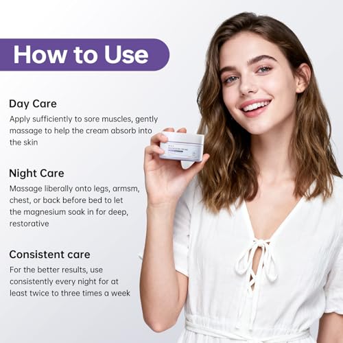 BOLI Magnesium Lotion Nighttime Body Cream 5.29 oz - Calming & Hydrating