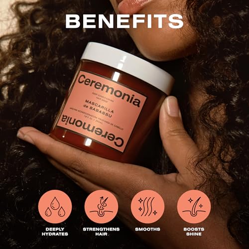 Ceremonia Deep Conditioning Hair Mask Multicoloured 7.8 Fl Oz - For Dry & Damaged Hair