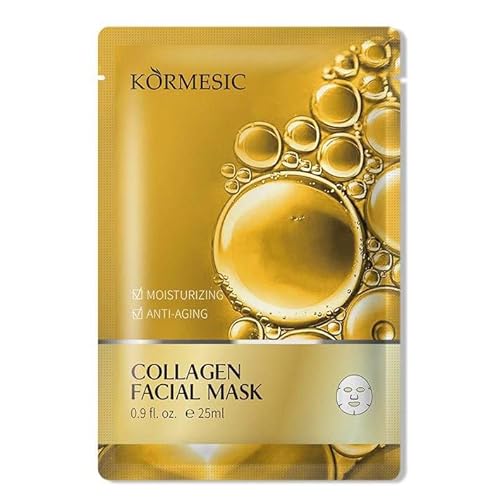 Facial Sheet Mask Pack- Hydrating,Nourishing Premium Quality (12 pack)