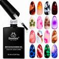 Beetles Blooming Gel Clear Nail Art Polish Aura 10ML UV LED