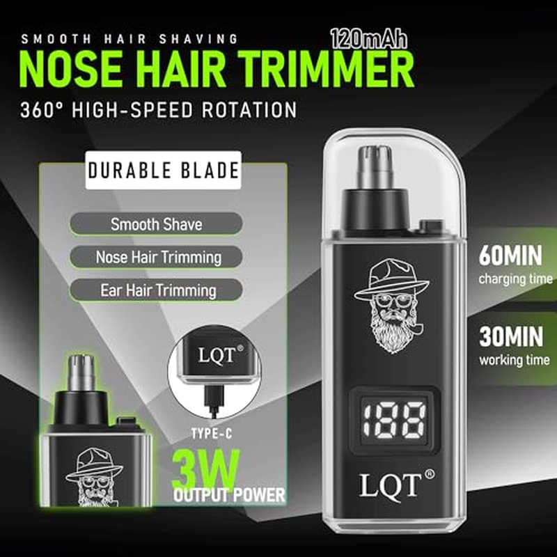 Professional Hair Clippers for Men 2 in 1 Beard Trimmer Kit