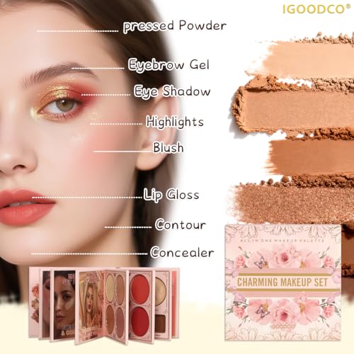 55-Color Eye Shadow Palette - Versatile Makeup for All Occasions