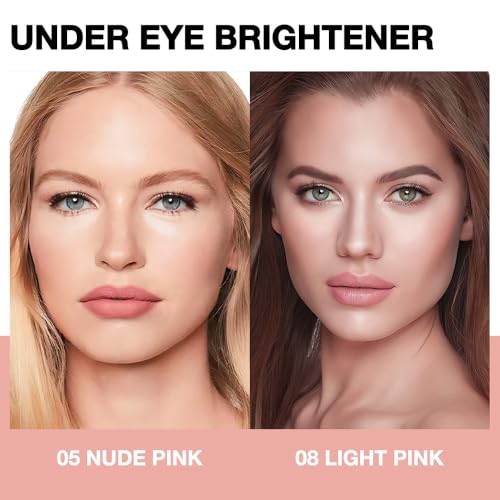 Under Eye Concealer Brightener for Dark Circles - 2pc Set