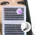 3D Effect Qeelasee 40d Lash Clusters Eyelash Extensions Wispy DIY Individual Eye Lashes Natural Volume 240pcs Mix9-16mm (3D effect, 40D-MIX9-16)