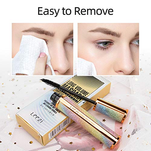 4D Silk Fiber Mascara Waterproof - Volumizing Lengthening