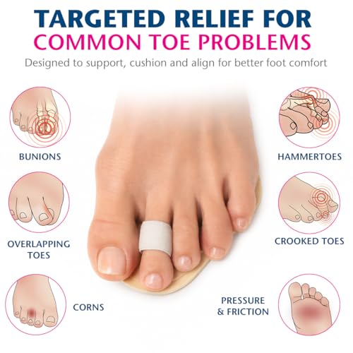 Pedifix Budin Toe Straightener with Metatarsal Cushion - 3 Pack