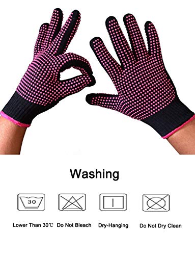 AFT90 Heat Resistant Gloves for Hair Styling – 300°C Protection