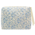 PAZIMIIK Quilted Makeup Bag Large Travel Cosmetic Pouch