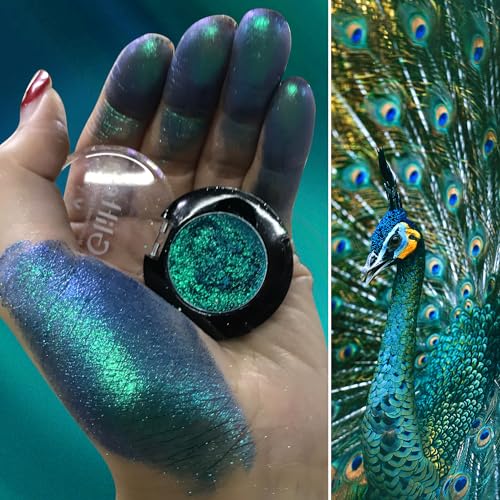 Green Multichrome Eyeshadow - Waterproof Shimmer Duochrome