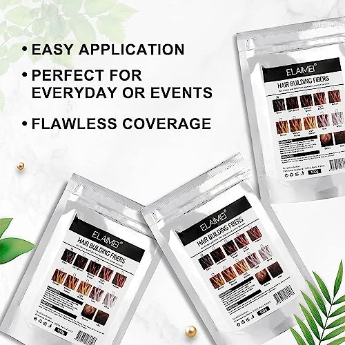 Hair Fibers Spray Refill Powder 100 Grams,Dark Brown,Thinning Fine Hair Loss Concealer,Undetected & Unscented,Refill Exsiting Shaker Bottle