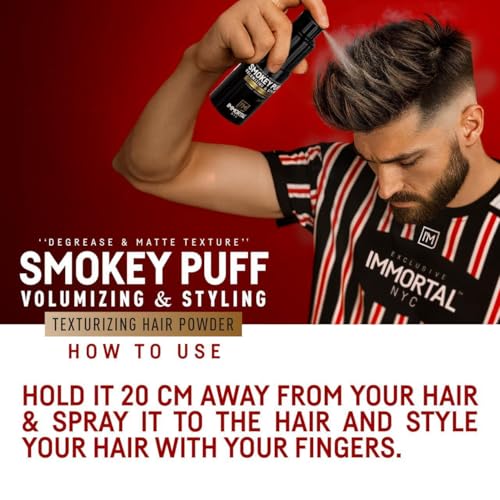 Immortal NYC Smokey Puff Hair Powder – Volumizing & Texturizing
