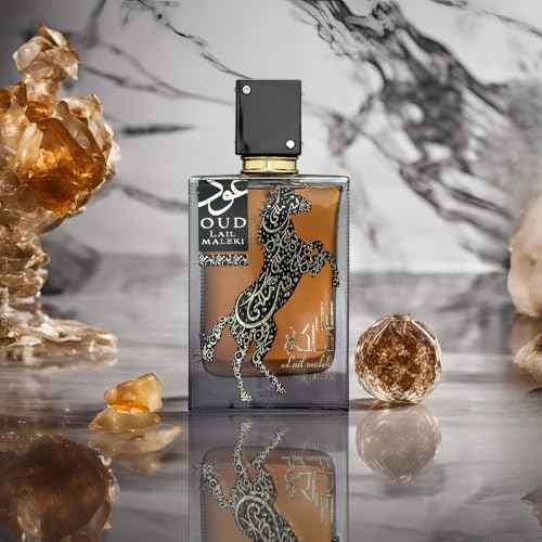 Lattafa Oud Lail Maleki – Spicy, Floral, Woody, Oriental – Eau de Parfum Spray Long-Lasting Fragrance for Unisex, 3.4 Ounce / 100 ml