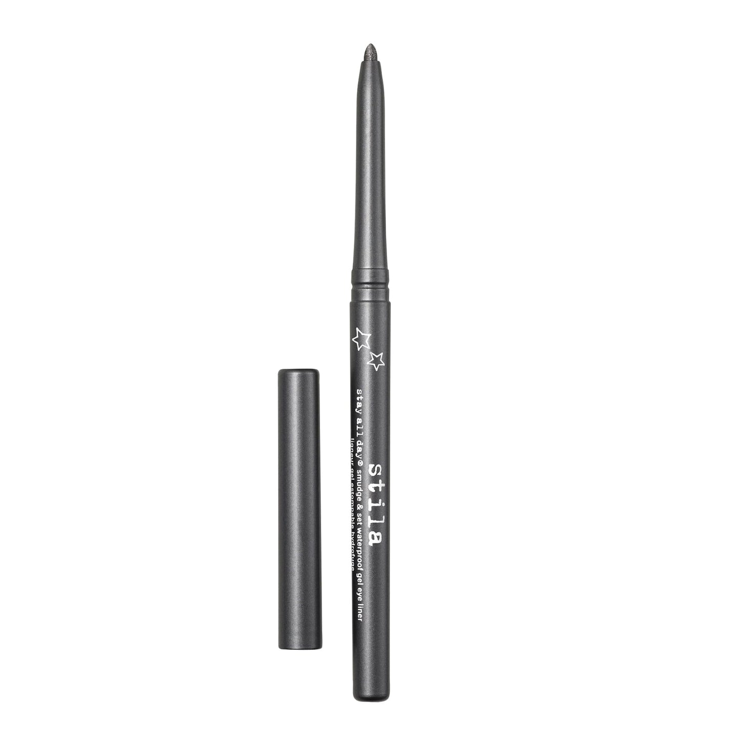 stila Stay All Day Smudge & Set Waterproof Gel Eye Liner Waterline-Safe, Long-Lasting Color Wear, Smooth Glide Eyeliner Pencil or Eyeshadow Silver Lining