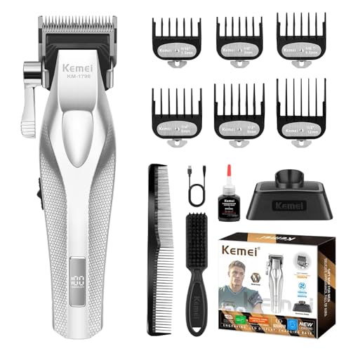 KEMEI KM-1798 Cordless Professional Hair Clipper for Men