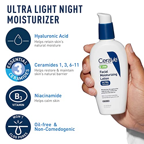CeraVe AM Face Moisturizer SPF 30 + PM Moisturizer + Cleanser Set