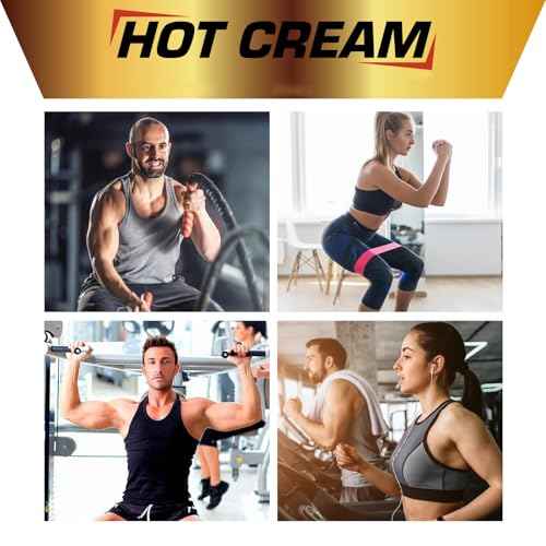 2PCS Hot Sweat Cream ? Natural Workout Enhancer for Muscle Warm-Up & Skin Tightening ? Supports Sweat & Circulation ? for Women & Men ? Belly, Thighs, Arms