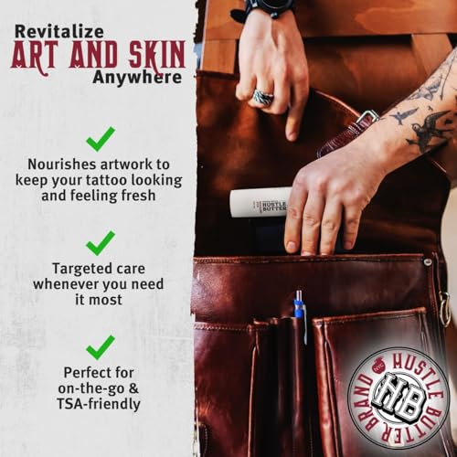 Hustle Butter Tattoo Aftercare Balm Stick - 1.6 oz