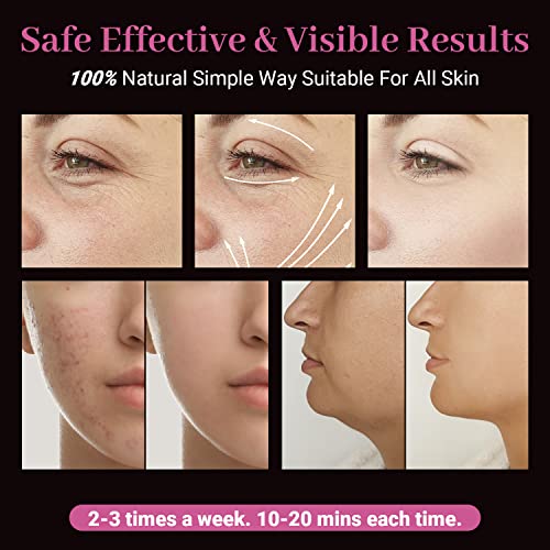 High Frequency Facial Wand with 4 Orange Glass Tubes