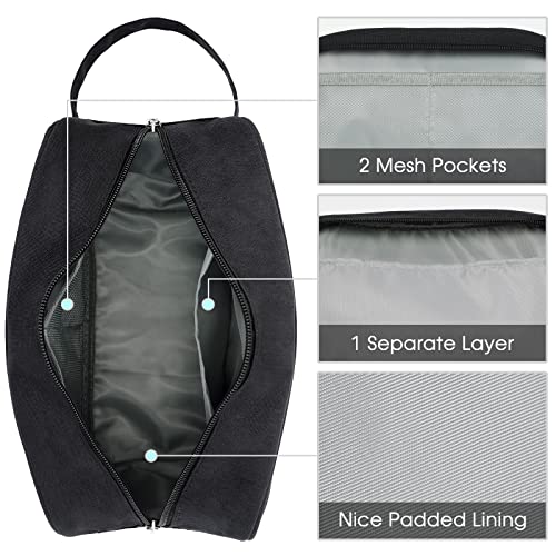 Narwey Travel Toiletry Bag for Women & Men with Handle