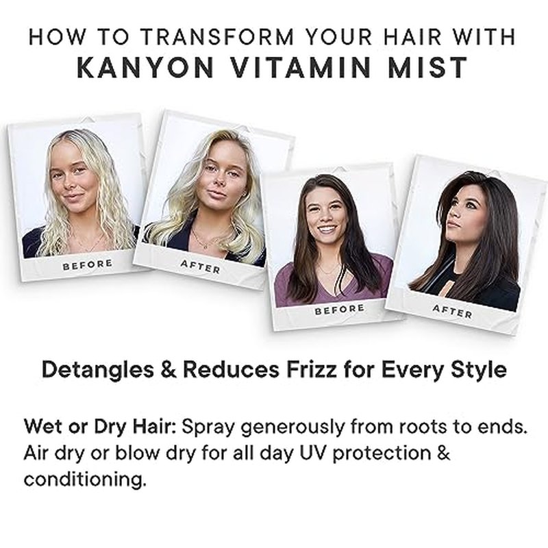 Kanyon Vitamin Mist Leave-In Conditioner Spray 6.7oz