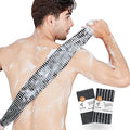 Yiclick 2-Pack Exfoliating Body Scrubber Washcloth, 40-Inch Back Scrub Towel