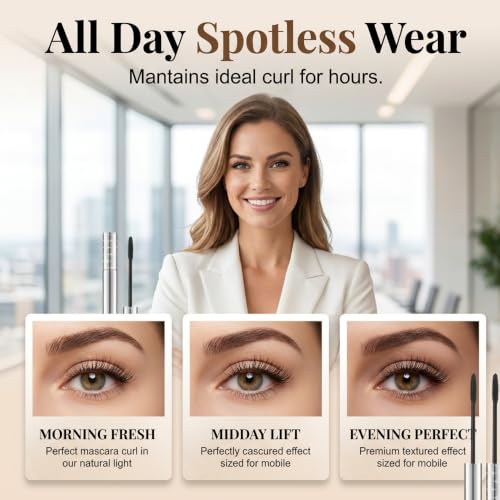 Curling Mascara for Older Women - Long Lasting Volume & Length