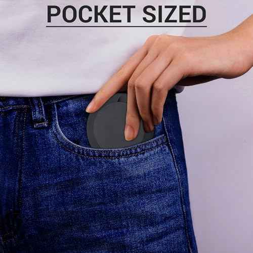 Matte Black Metal Zyn Pouch Container ? Dual Compartment Storage Tin with Secure Lid