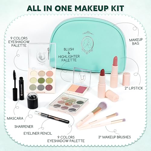 Color Nymph All-in-One Makeup Kit for Teens with Bag