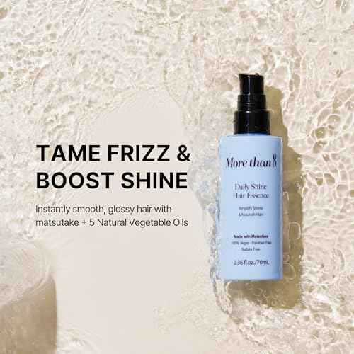 Korean Daily Shine Hair Essence with Matsutake Mushroom Vegan, Paraben, Sulfate Free ? 2.36Oz