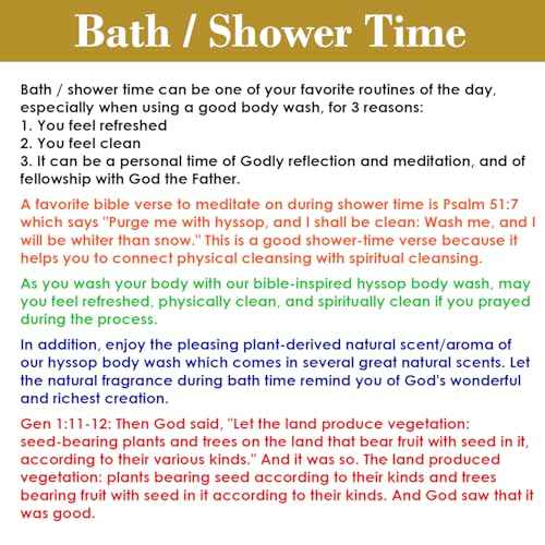 Cleanse Me With Hyssop Natural Hair and Body Wash, Organic Hyssop Infused Shampoo and Body Wash for Nourishing and Refreshing Hair & Body Cleansing (Myrrh and Frankincense)