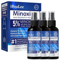 5% Minoxidil Hair Growth Spray for Men & Women - 3 Bottle Set