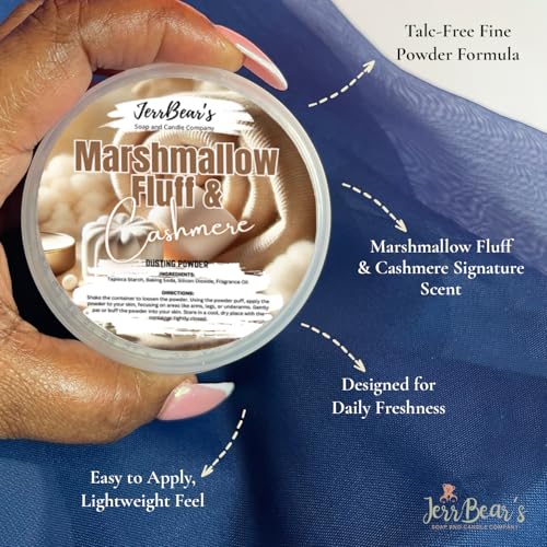 Talc-Free Marshmallow Fluff & Cashmere Dusting Powder - 4oz