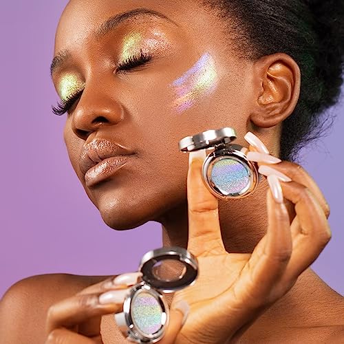 Charmacy Multichrome Glitter Highlighter Palette - Chameleon Shimmer