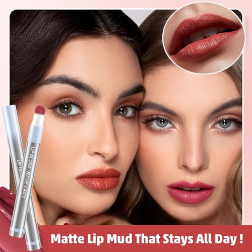 Cushion Lip Powder Cream, Matte lip cream, Velvet Finish, Highly Pigmented Color, Non-Drying, Moisturizing, Waterproof, Lightweight, Non-Fading Lipstick