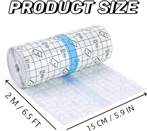 Tattoo Aftercare Waterproof Bandages 6"x2 Yard Second Skin