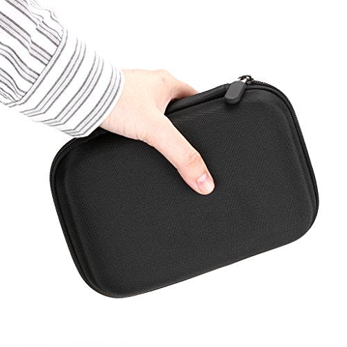 Hipiwe Black Hard Shell Essential Oil Carrying Case for 12 Bottles - Travel Bag