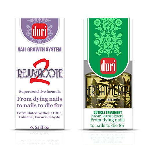 Duri Rejuvacote 2 Nail Growth Treatment & Cuticle Care Combo Pack