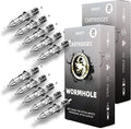 Wormhole Tattoo Cartridge Needles 50pcs Round Liner Assorted