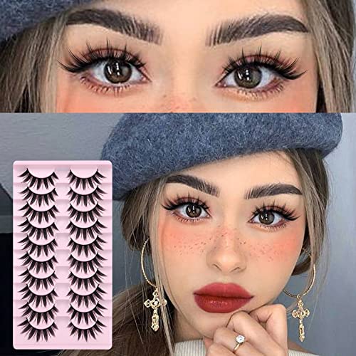 Manga Lashes 16MM - 10 Pairs Japanese Anime Thick Spiky