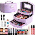 Hot Sugar 31-Piece Makeup Kit with Train Case for Teens
