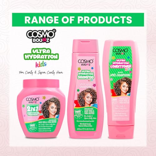 Ultra Hydration Kids Shampoo 400ml - Gentle Curl Care
