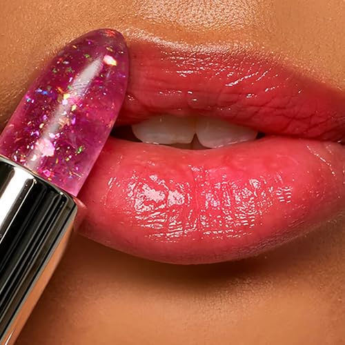 Winky Lux Lavender Glitter Confetti Balm - pH Color Changing Lip Balm