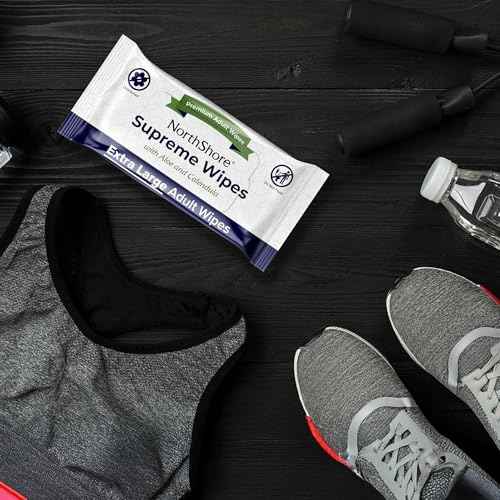 NorthShore Supreme Heavy-Duty Quilted Wipes, X-Large, 9 x 13 in., 50 ct, 3-Pack