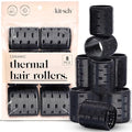 Kitsch Self-Grip Ceramic Hair Rollers Set for Heatless Curls, 8 Pack