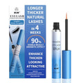 Lash Serum - Eyelash Growth Serum with Advanced Formula to Boost Longer, Thicker Fuller Looking Lashes Nourishing Lash For Eyelash Growth Vegan & Cruelty-Free for Sensitive Eyes 4ml