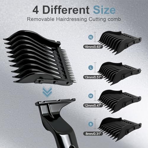 4-in-1 Fade Comb Set for Hair Clippers – Professional Barber Tool