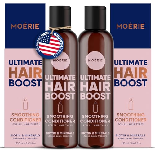 Moerie Hair Growth Conditioner for Men and Women – Biotin & Rosemary Thickening Solution
