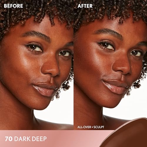 COVERGIRL TruBlend Sun & Sculpt Bronzing Serum Dark Deep 1 Fl Oz - Buildable, Radiant Glow